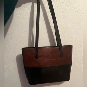 Vintage leather hand bag